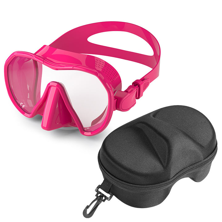 Diving mask with wide field of vision and comfortable wearing comfort Stornfield