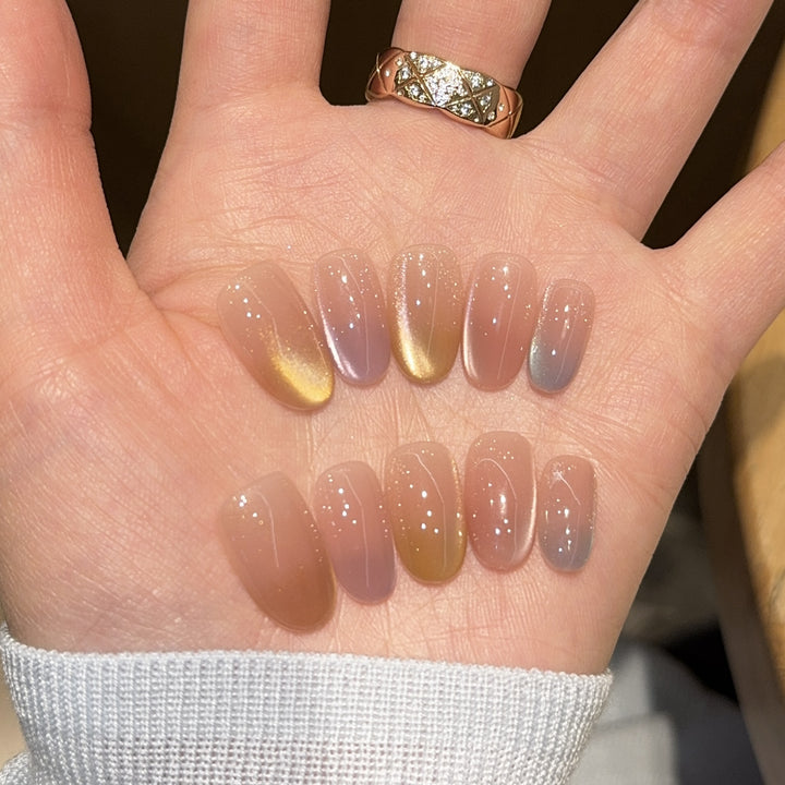 Acrylic Nail Set with Gradient Stornfield