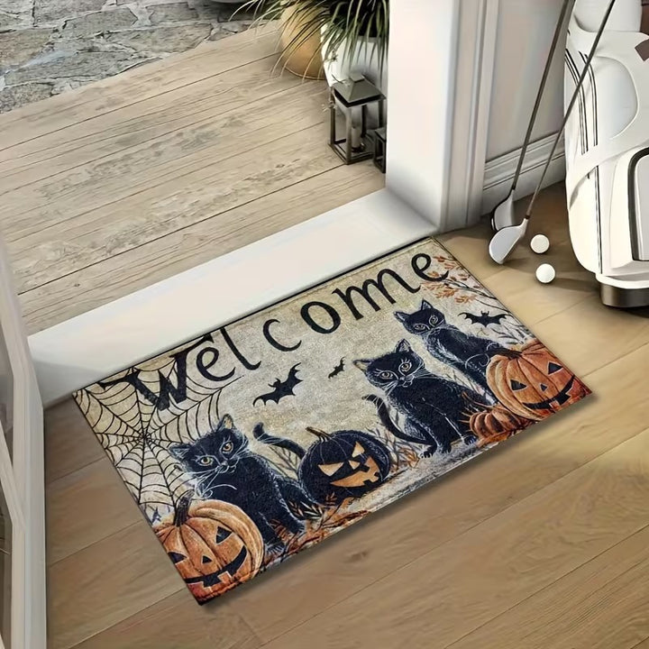 Halloween-Themed Doormat