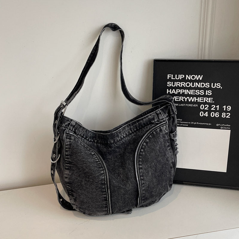 Fashionable Denim Shoulder Bag Stornfield