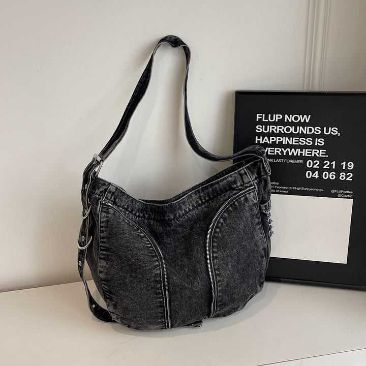 Fashionable Denim Shoulder Bag Stornfield
