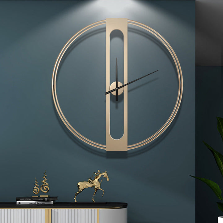 Stornfield | Large Silent Nordic Wall Clock for Living Space 20 Inch