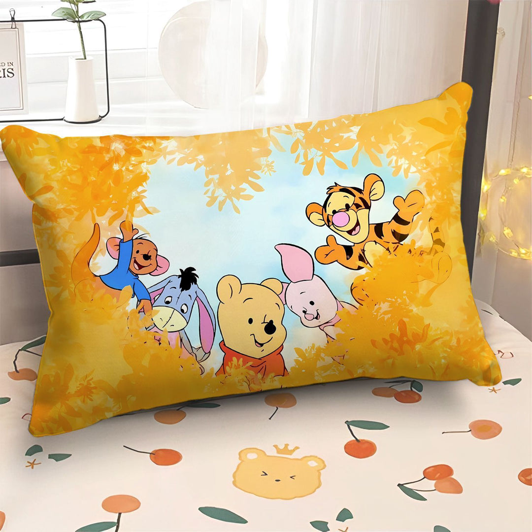 Soft Cartoon-Themed Decorative Throw Pillow