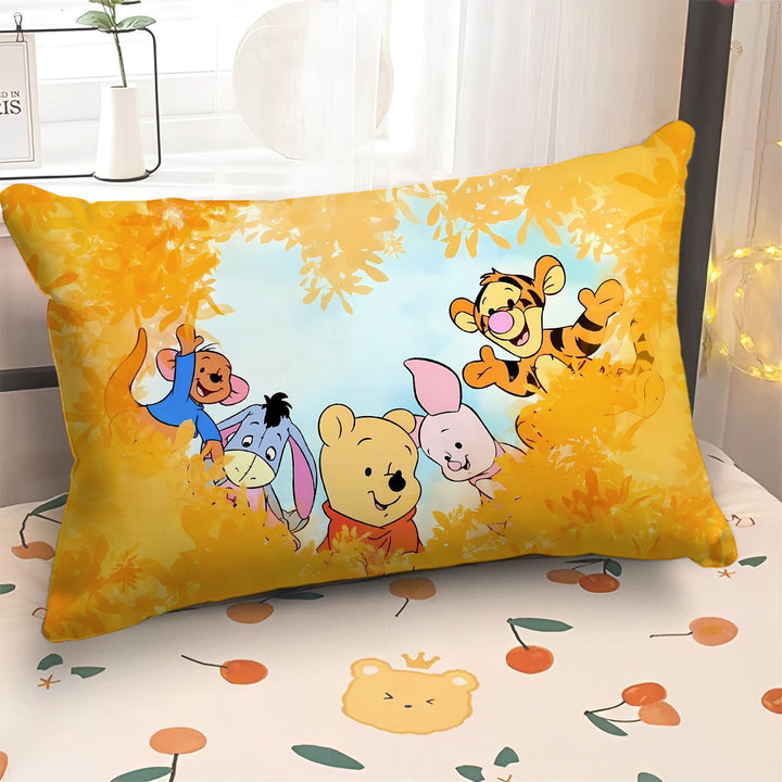 Soft Cartoon-Themed Decorative Throw Pillow