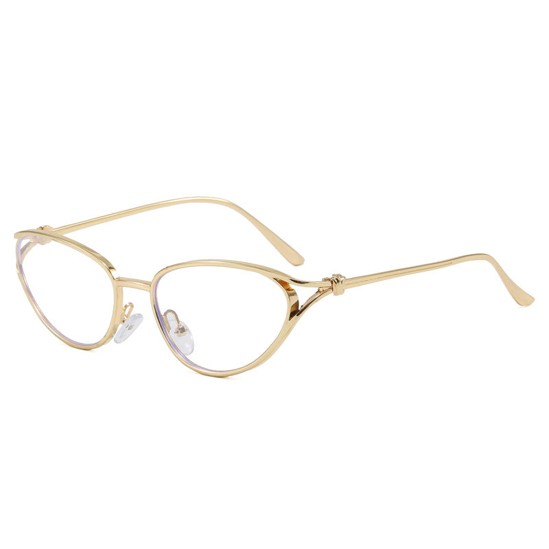 Trendy Cat-Eye Sunglasses with Metallic Frame Stornfield