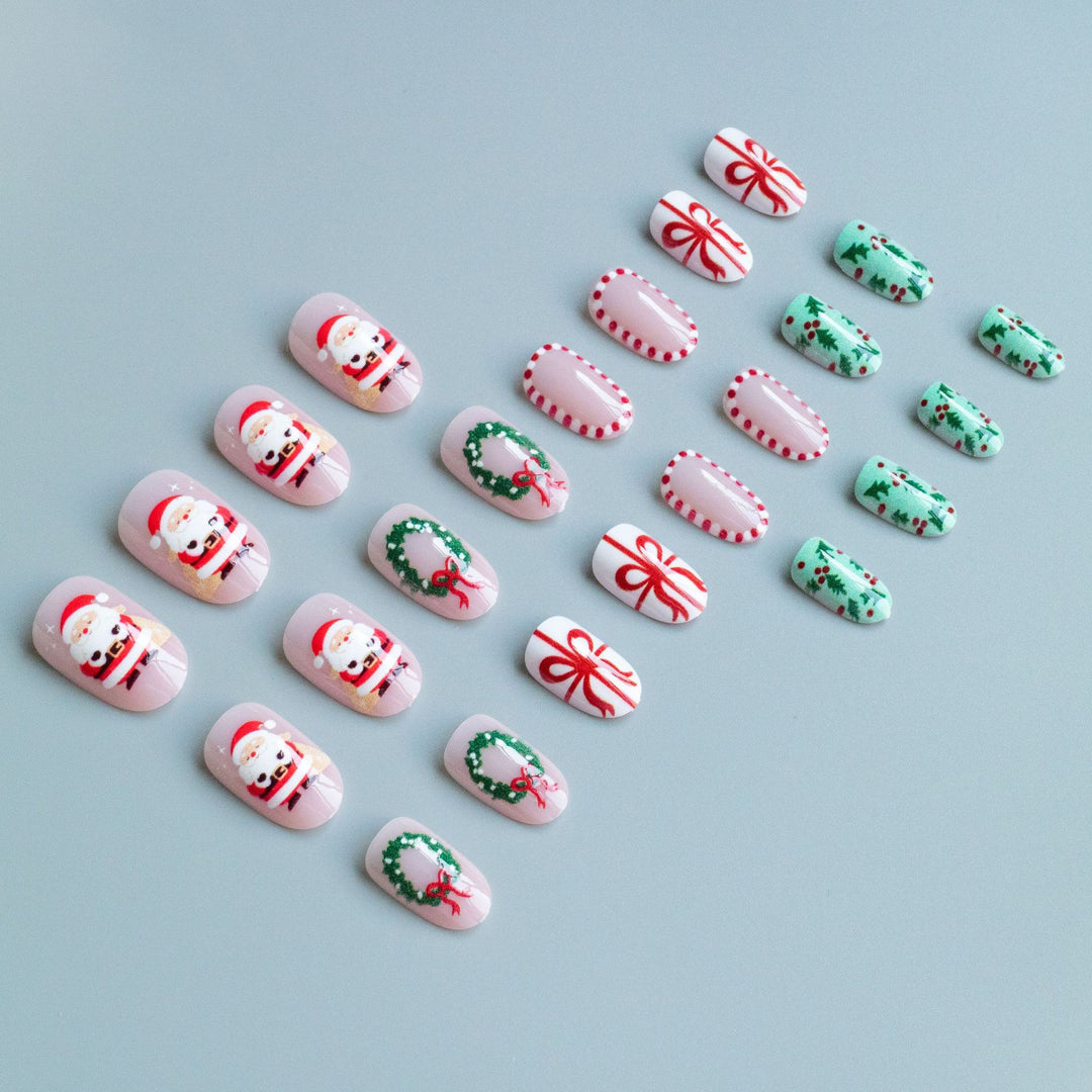 Holiday-Themed Nail Art