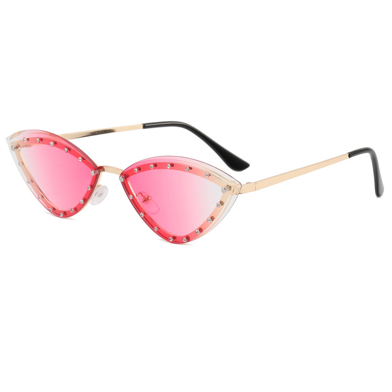 Women's Cat-Eye Sunglasses with Glitter Details Stornfield