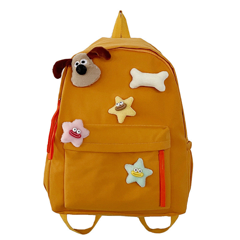 Kids' Playful Character Design School Backpack Stornfield