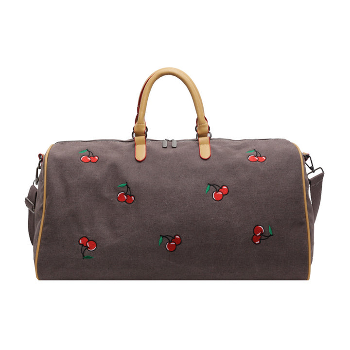 Elegant Embroidered Travel Duffle Bag Stornfield