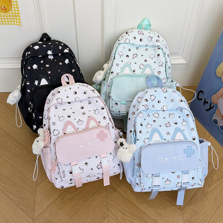 Cartoon-Themed Cat Ears Backpack Stornfield