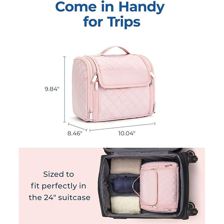 Cosmetic storage bag with multiple compartments Stornfield