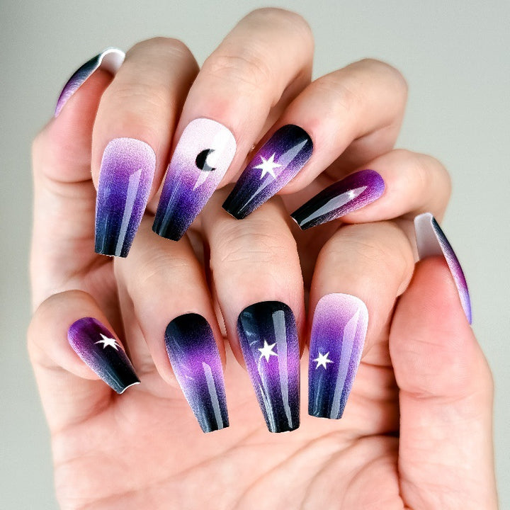 Artificial Nail Set with Cheerful Spring Design Stornfield