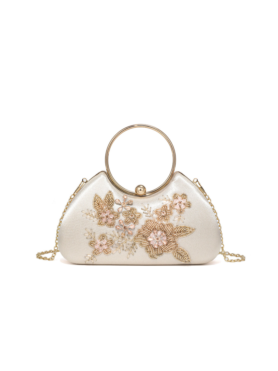 Embroidered Evening Clutch