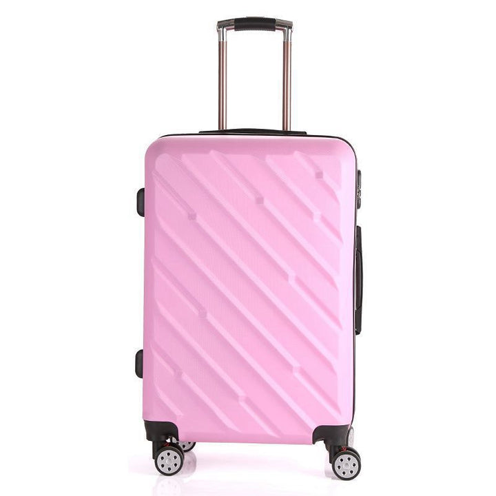 Unisex Durable Textured Hard Shell Rolling Suitcase Stornfield