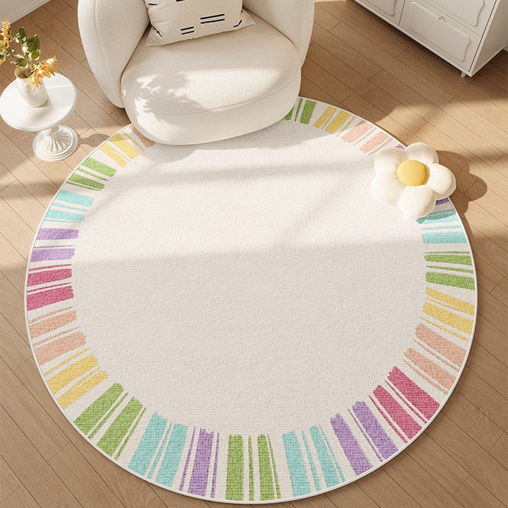 Contemporary Round Area Rug