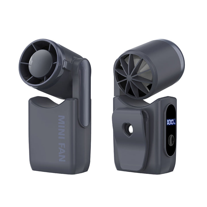 Women's Portable Mini Fan with Adjustable Airflow and LED Display Stornfield