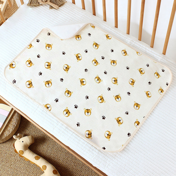 Ladies changing pad with cheerful floral pattern Stornfield