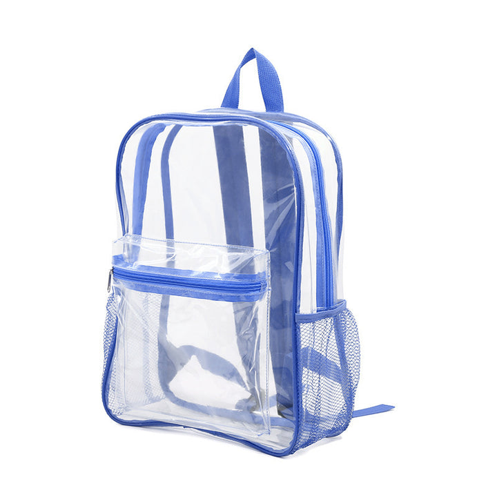 Transparent backpack with practical organizer Stornfield