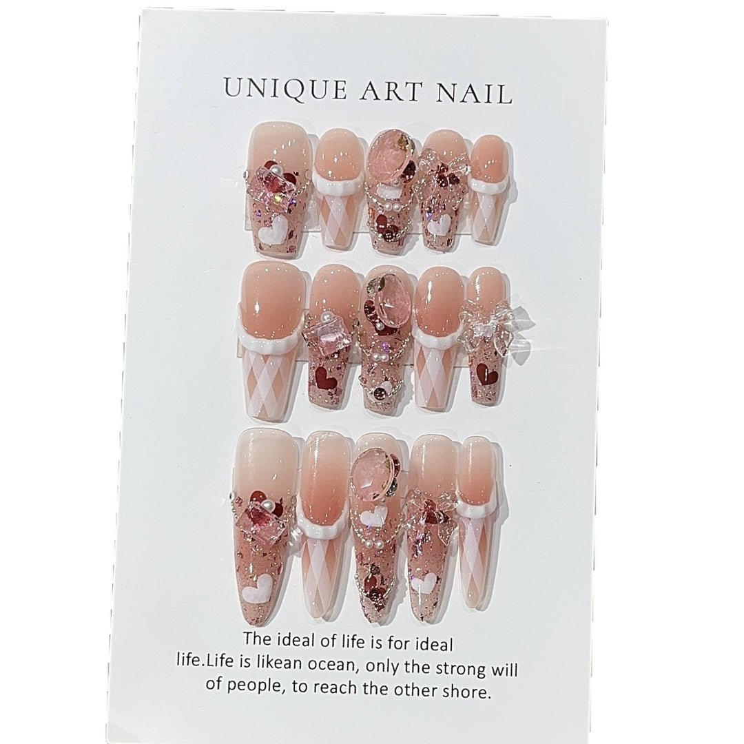 Nail Art Press-On Set Stornfield