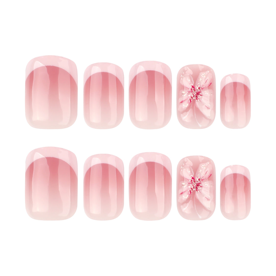 Stylish nail art with floral accents Stornfield