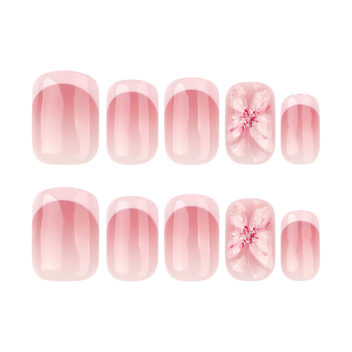 Stylish nail art with floral accents Stornfield