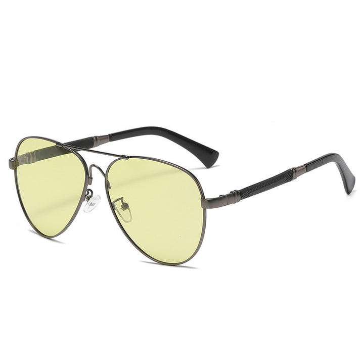 Women's aviator sunglasses with elegant metallic frame and UV protection Stornfield