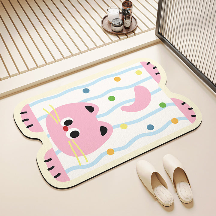Cute Theme Decorative Bath Mat