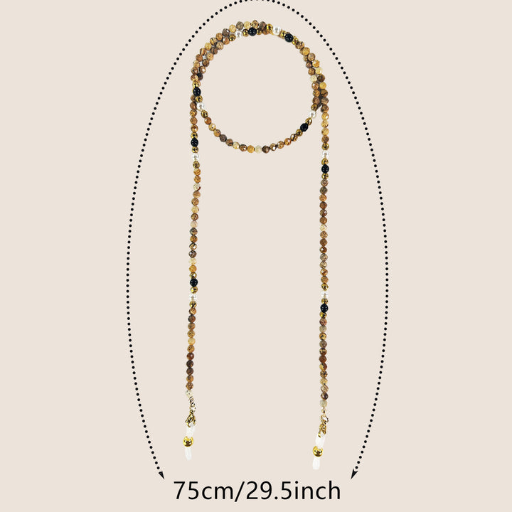 Artisan Beaded Eyewear Chain Stornfield