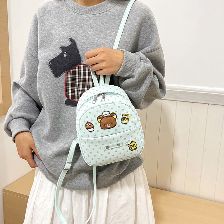Playful Character-Themed Mini Backpack