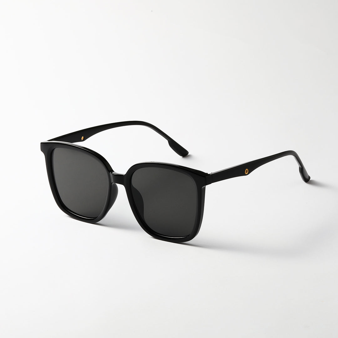 Women's stylish square sunglasses with clear frame and polarized lenses Stornfield