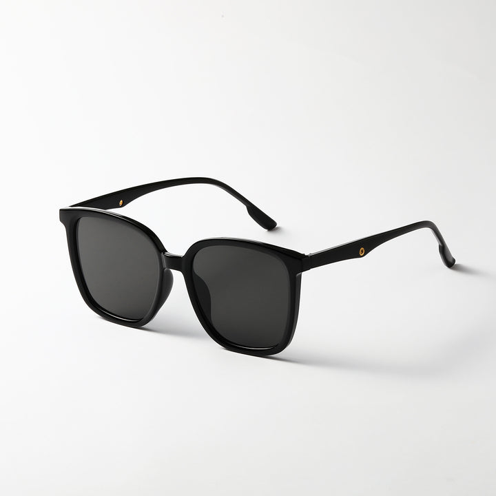 Women's stylish square sunglasses with clear frame and polarized lenses Stornfield