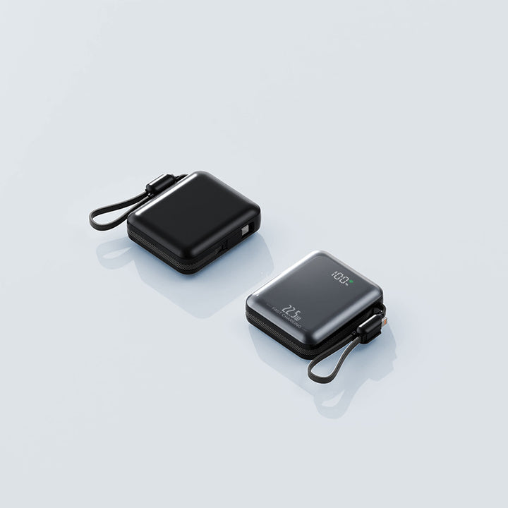 Power bank with compact design and integrated LED display Stornfield