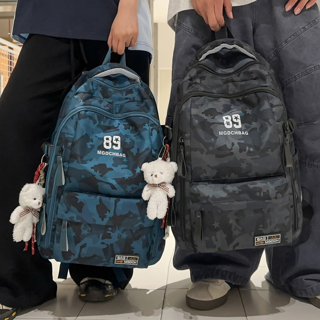 Versatile Camouflage Backpack with Multi-Pocket Design Stornfield