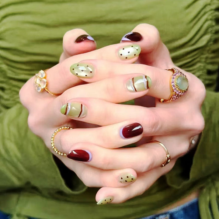 Artistic Ombre Glitter Nail Art Set Stornfield
