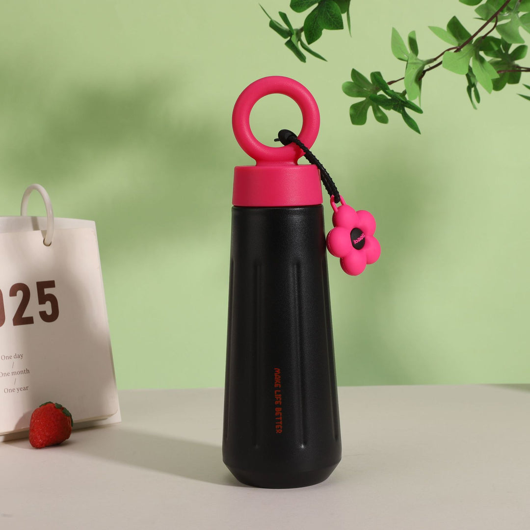 Ladies stylish plastic drinking bottle with charm Stornfield