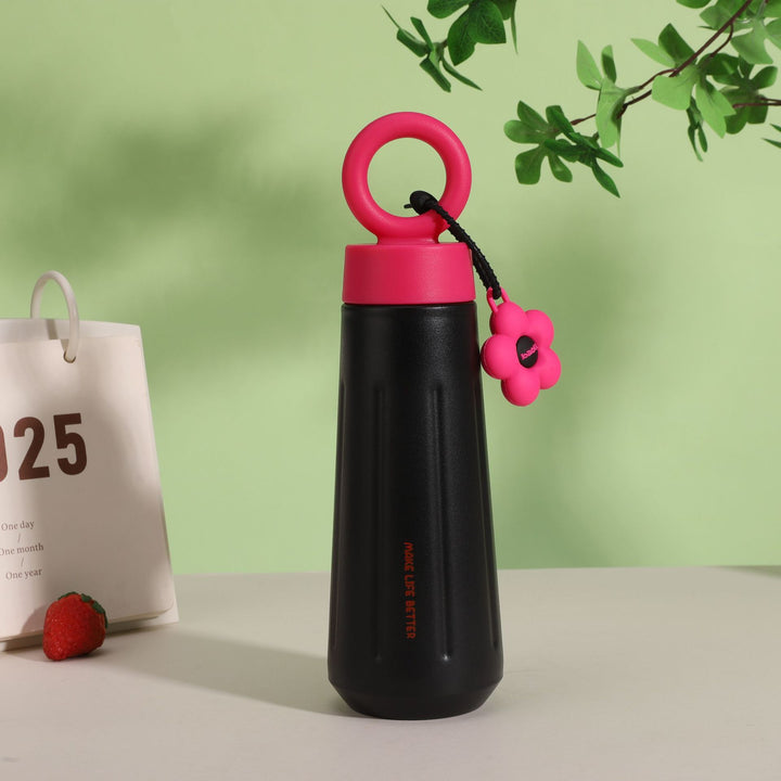 Ladies stylish plastic drinking bottle with charm Stornfield