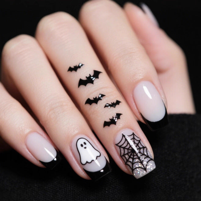 Artistic Halloween Themed Nail Art Stornfield