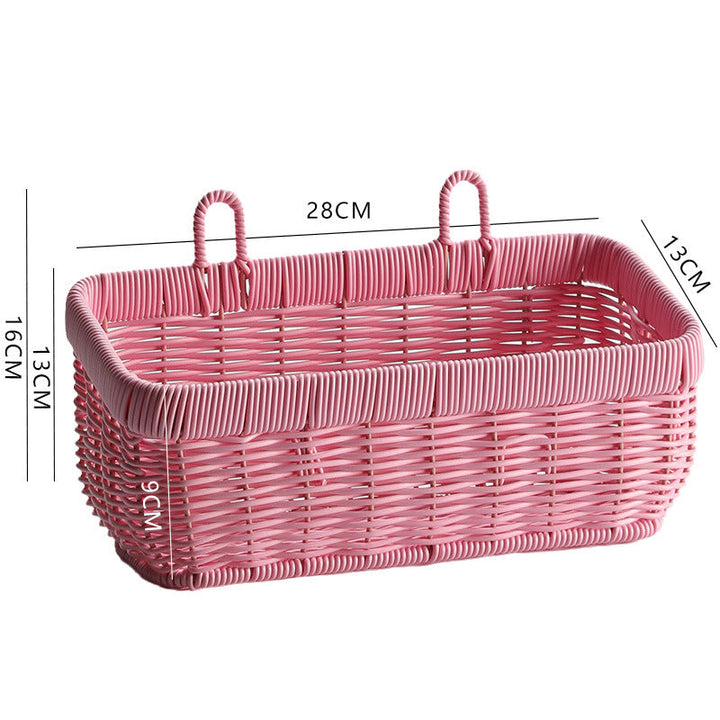 Handwoven Multi-Compartment Storage Basket Stornfield