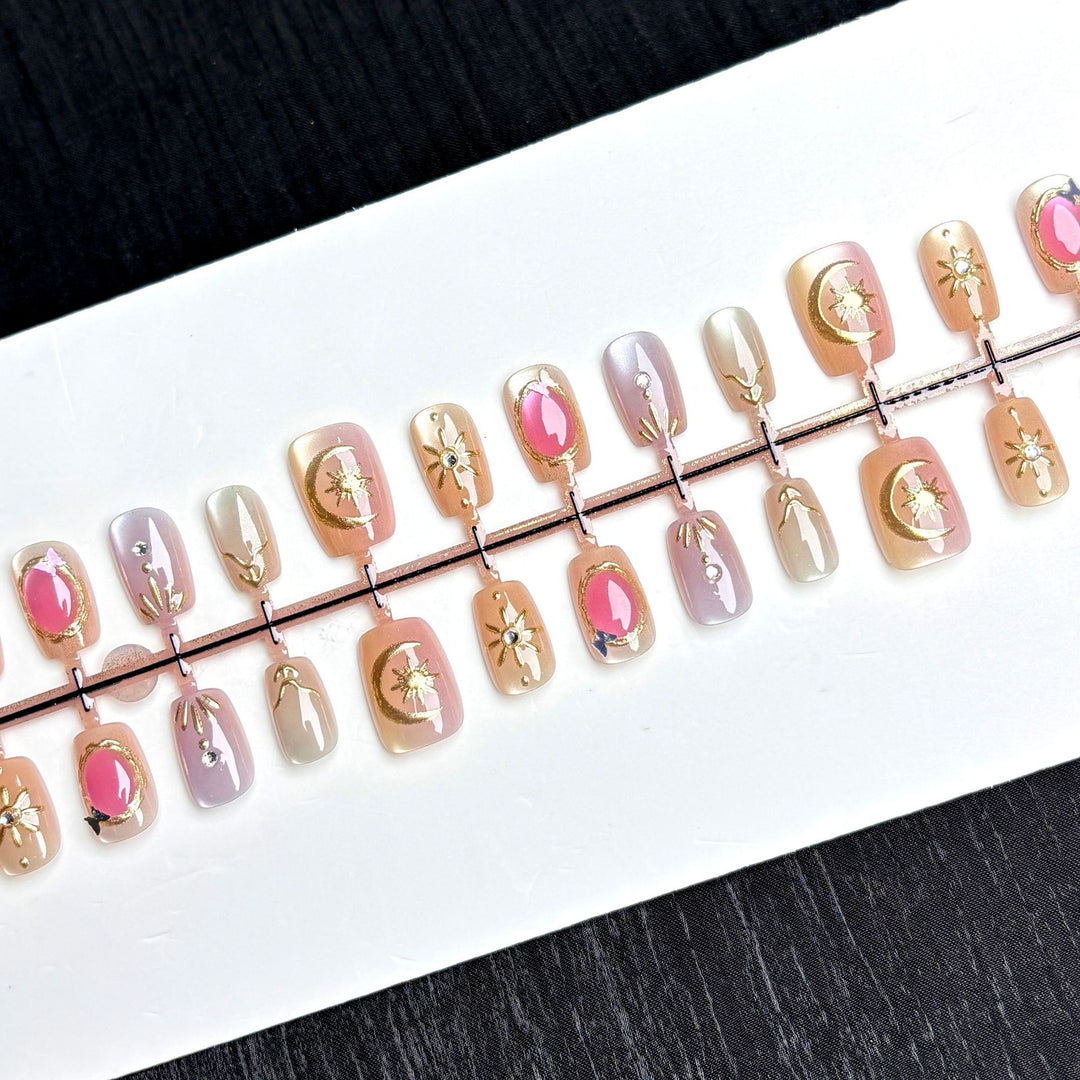 Elegant Ombre Art Press-On Nails