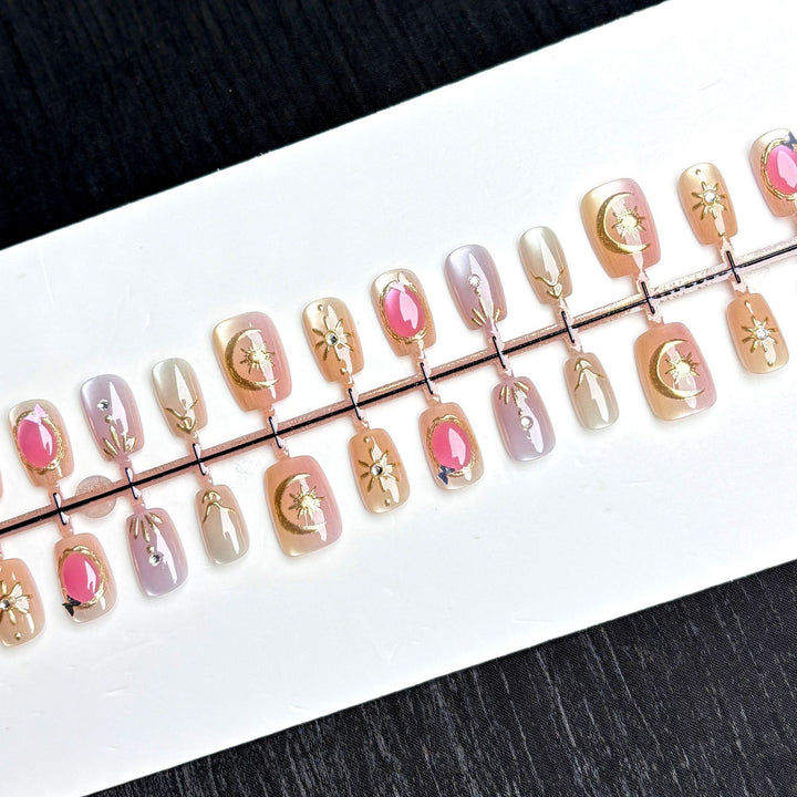 Elegant Ombre Art Press-On Nails