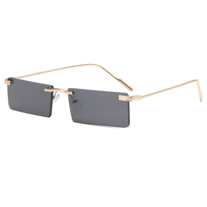 Women's Fashion Rectangular Sunglasses with Elegant Metal Frame Stornfield