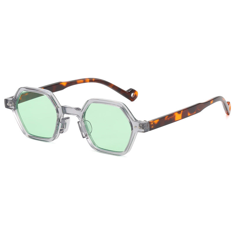 Women's Geometric Sunglasses in Modern Hexagon Design Stornfield