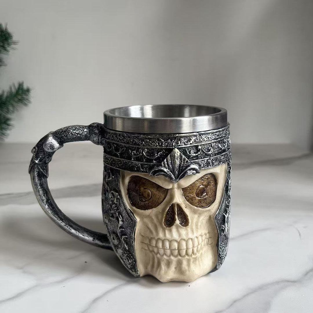 Beer mug with skull design Stornfield
