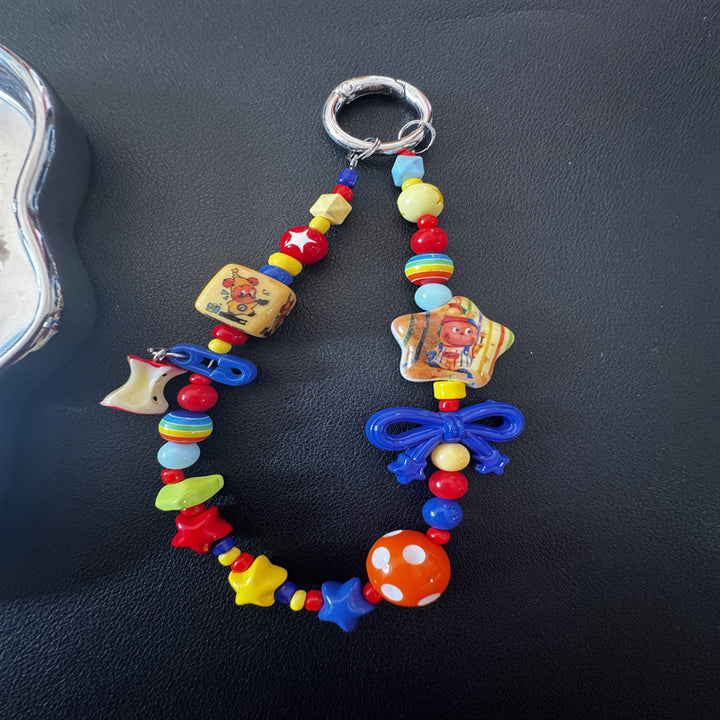 Playful Beaded Keychain Stornfield