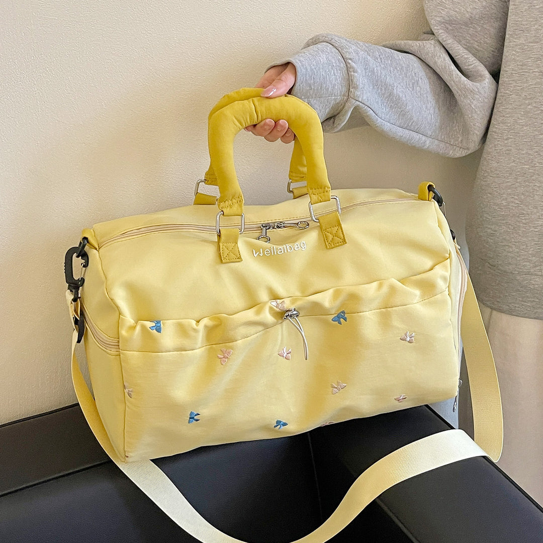 Multifunctional Embroidered Duffel Bag Stornfield