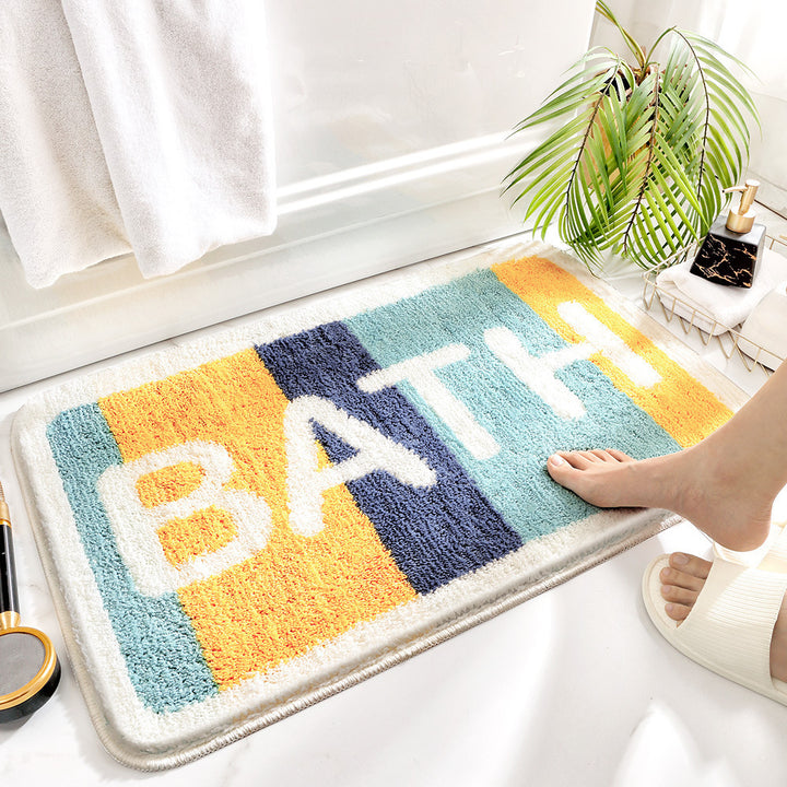 Cat-Themed Bath Mat