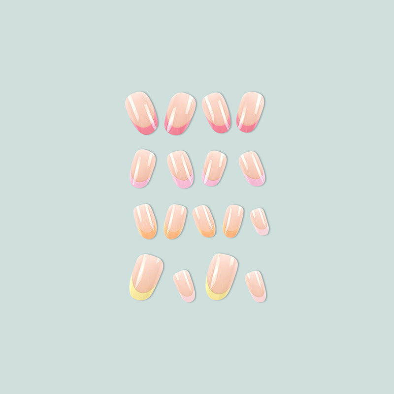 Artful nail art with geometric design Stornfield