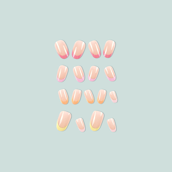 Artful nail art with geometric design Stornfield