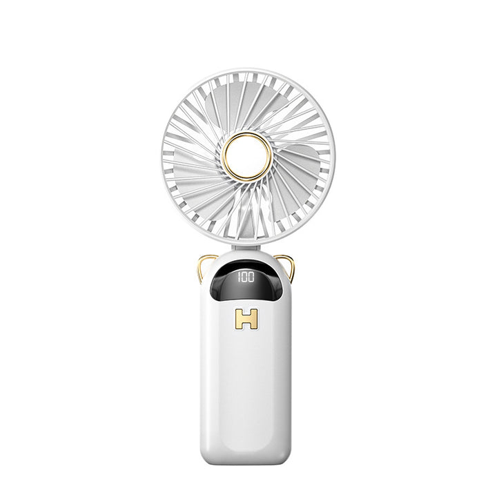 Women Portable Handheld Fan with LCD Display Stornfield