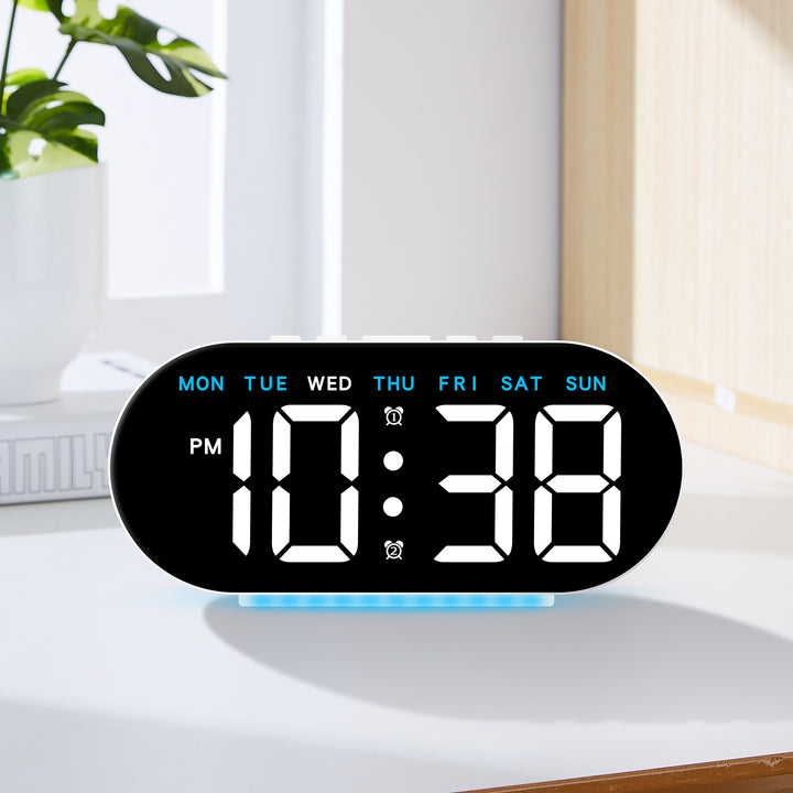 Digital LED Alarm Clock with Multifunctional Date Display Stornfield
